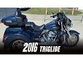 SOLD 2016 Harley-Davidson FLHTCUTG - Tri Glide Ultra Cosmic Blue Pearl