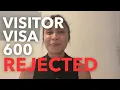 Tourist Visa Visitor Visa 600 in Australia got Rejected Avoid these mistakes