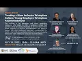 Creating a More Inclusive Workplace Culture Young Employee Workplace Accommodations