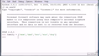 Python Programming Tutorial 9 Sequences and Lists