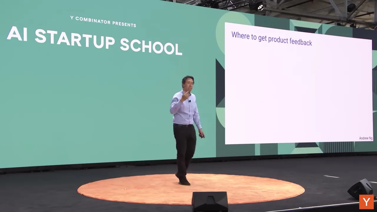 Andrew Ng on AI's Impact on Engineer-to-Product Manager Ratios - YouTube thumbnail