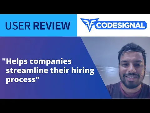 Thumbnail for CodeSignal Review: Works To Efficiently Pre-Screen Candidates With Assessment Tools