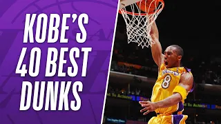 Download Kobe Bryant's Best 40 Dunks Of His NBA Career! MP3