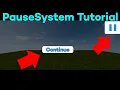 Pause System Tutorial Tutorial itsMagic Engine