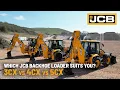 Lagu 3CX vs 4CX vs 5CX: which JCB Backhoe Loader is right for you?