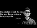 Download Lagu Carizo - Merayakan kehilangan (karaoke_lyric)