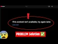 How to fix Youtube This content isn t available try again later problem in PC Browser Laptop