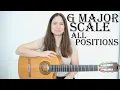 Learn the G major scale guitar lesson - All