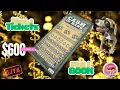 Cash in Hand NEW Florida Lottery Scratch off tickets 10 FULL BOOK 600 Gamble
