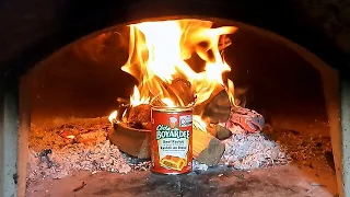 Unsupervised Husband Cooks Gourmet Ravioli in a Wood Fired Oven