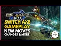 Monster Hunter Rise New SWITCH AXE Weapon Gameplay - New Moves Changes Silkbind Attacks