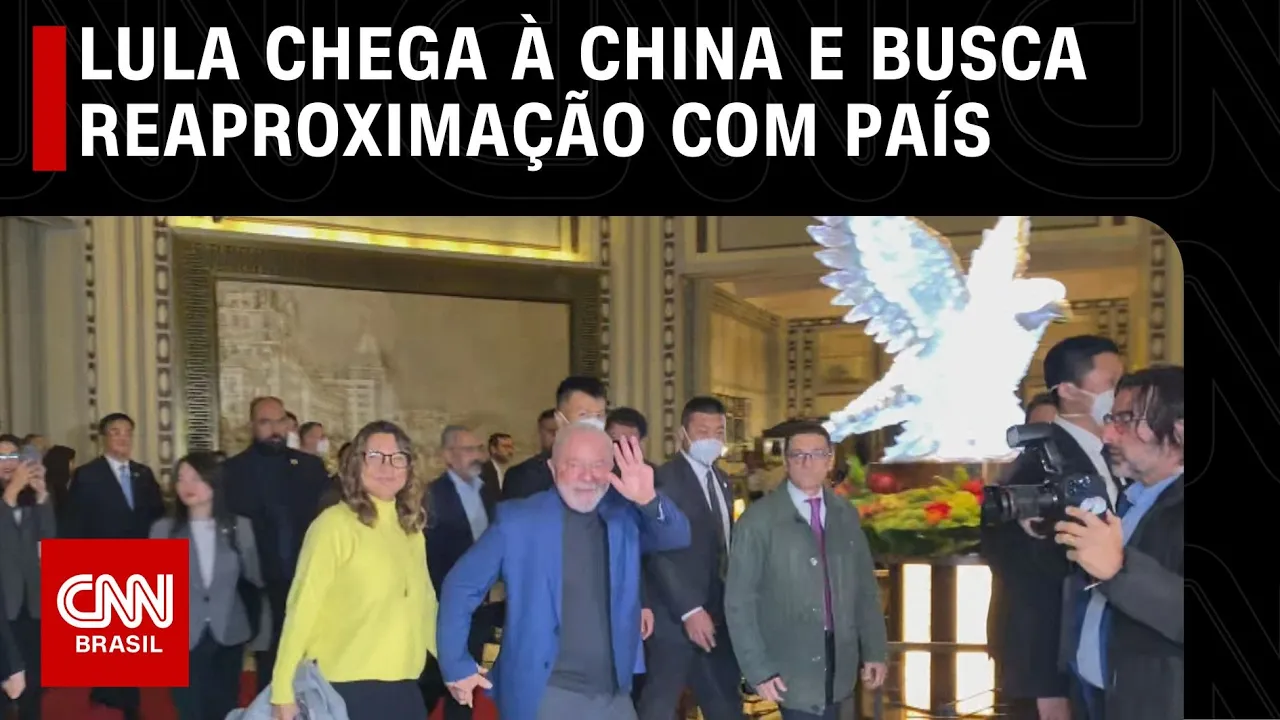 Lula chega à China e busca reaproximação com país | VISÃO CNN