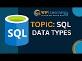 SQL Module 3 - Episode 1 SQL Data Types MS SQL Course
