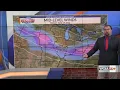 Adam Wednesday is set to have two rounds of severe weather with intense tornadoes possible