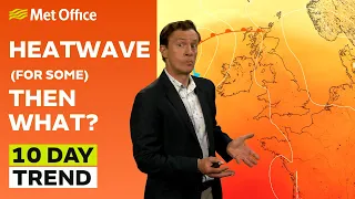 10 Day Trend 2025 - Dry and sunny next week