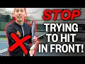 Download Lagu STOP trying to follow through! (tennis technique)