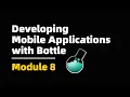 Developing Web Applications with Python Bottle - 8