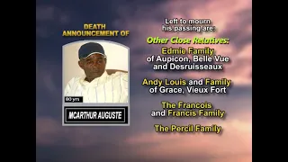 McArthur Auguste Long Obituary