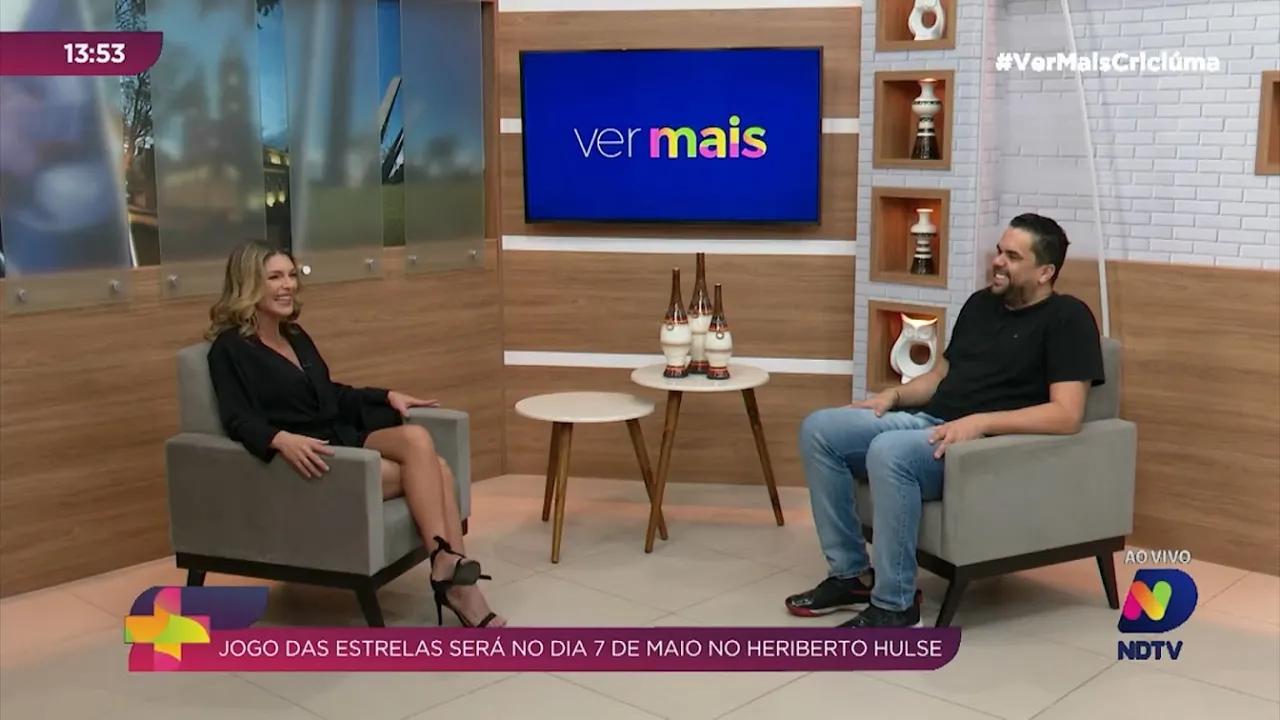 Criciúma contará com 'Jogo das Estrelas' no dia 7 de maio no Estádio Heriberto Hülse