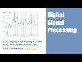 ECG Processing in Python with NeuroKit2 for ECG signal Cleaning and P Q R S T Wave Peaks Detection
