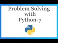 Problem solving in python - 7 Factorial of a number using recursion