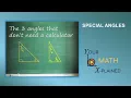 Special Triangles The Trick Every Math Student Should Know Intro