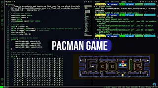 ASMR Programming - Coding Pacman arcade game in Python