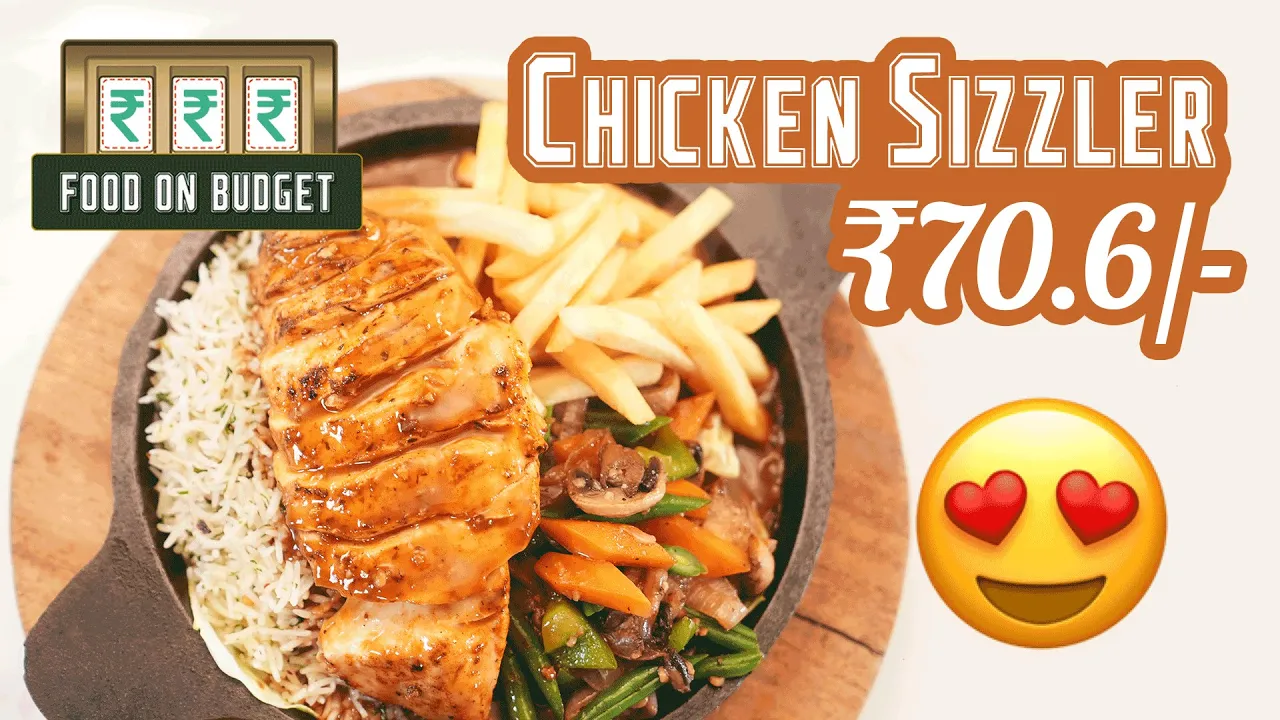 Chicken Sizzler           Food on Budget   Sanjeev Kapoor Khazana