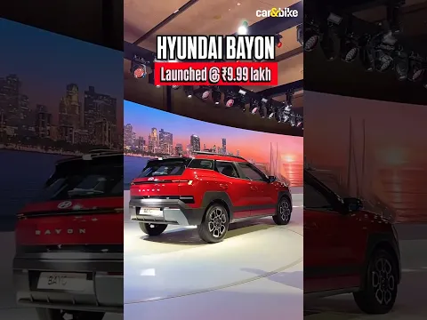 ₹10 लाख में लॉंच हुई Hyundai Bayon