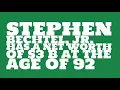 How rich is Stephen Bechtel Jr