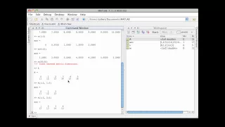 Array manipulation in MATLAB