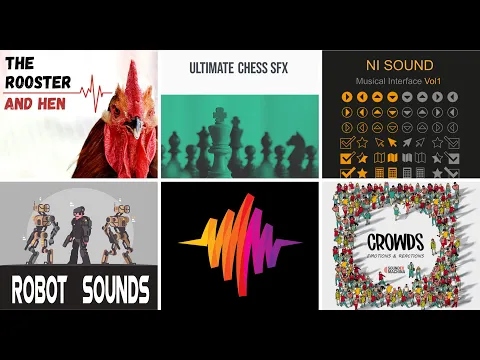 Great sound effects: Chess, battle cries & crowds, robotics and more: