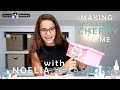How to make Chocolate Chip Cherry Fluffy Slime with Noelia