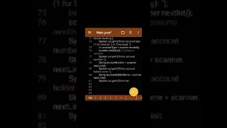 MOBILE BANKING OOP JAVA PROGRAM