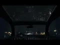 Night Rain on a Car - 10 Hours Video with Soothing Sounds for Relaxation and Sleep
