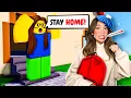 KAT PLAYS ROBLOX DON T SKIP SCHOOL
