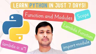 Master Python Functions Modules - Write Clean Reusable Code Python Crash Course