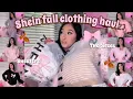 SHEIN FALL CLOTHING HAUL 2025 girly coquette edition sweaters pants tops two pieces