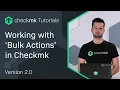 Working with Bulk Actions in Checkmk