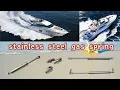 Stainless Steel Gas Spring Strut Boat Hatch Strut Boat Lid Shock Marine Gas Strut with Waterproof