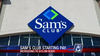 Sam s Club providing boost in starting salary