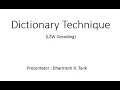 Dynamic Adpative Dictionary LZW Decoding