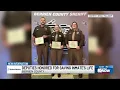 Berrien County police officers honored for saving inmate s life at county jail