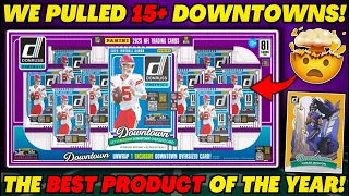WE PULLED 15 DOWNTOWNS 2025 DONRUSS FOOTBALL COSTCO BUNDLE BOX REVIEW