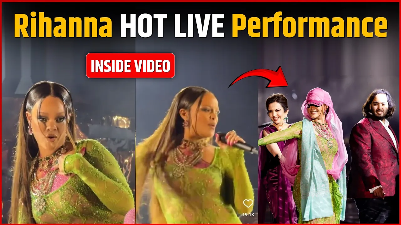 International Pop Star Singer Rihanna Sets Stage On Fire At Anant Ambani Pre-Wedding | Inside Video