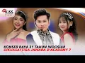 Lagu Tiga Jawara D'Academy 7 Curi Perhatian di Panggung Konser Raya 31 Tahun Indosiar | Kiss Pagi