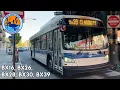 MTA 2015-2019 New Flyer XD40 action on the Bx16 Bx26 Bx28 Bx30 Bx39 Fresh Pond loans