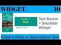 How to implement TextButton Snackbar Widget in Flutter Application Flutter Tutorial Widget