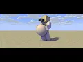 Minecraft vore Giant girl eats two boys