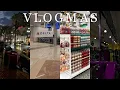 Lagu VLOGMAS 01! | travel day + NOLA, decor shopping, gym, mall run and more!
